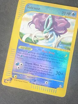 Suicune 37/147 Aquapolis 2002 Reverse Holo Rare Pokemon Card TCG - Image 2