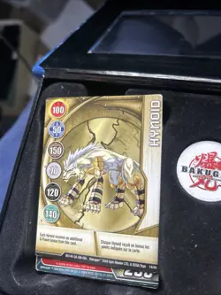 Bakugan Battle Brawlers | Hynoid 🥇 Gold Gate Card | 14/48 - Image 1