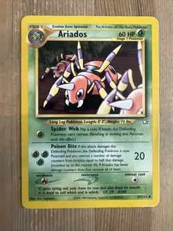Ariados 27/111 - Uncommon - Neo Genesis - Pokemon Card - HP - Image 1