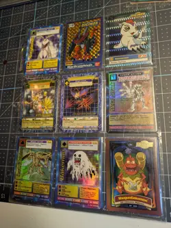 Digimon TCG 18 Card Lot Holos/Rares - Image 1