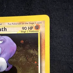 Pokemon TCG Poliwrath Holo Rare Card 9/75 Neo Discovery - Image 3
