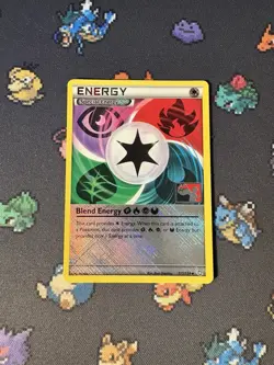 Pokemon Cards Blend Energy 117/124 League Promo STAMPED - (NM) #2 - Image 1