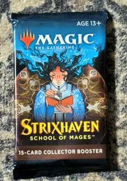 NEW Magic The Gathering Strixhaven Collector Booster Pack 15 Cards MTG 630509958856 - Image 1