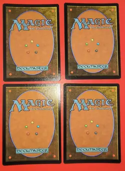 4X PLAY SET, MTG, ISLAND, FOIL, NM 0500, COMMON, RIPPLE FOIL, MH3 UNPLAYED - Image 2
