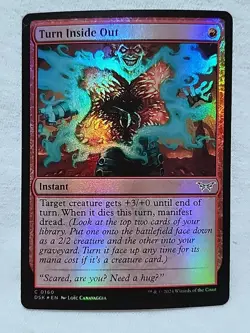 Turn Inside Out 0160 Foil Duskmourn: House of Horror Magic: The Gathering - Image 1