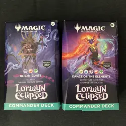 Magic the Gathering: Lorwyn Eclipsed - Commander Deck Set of 2 English Sealed - Image 1