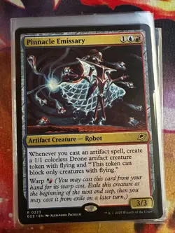 MTG Edge of Eternities R Pinnacle Emissary #0223 Magic The gathering - Image 1