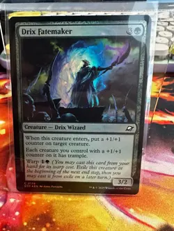 Drix Fatemaker - Foil - Edge of Eternities #0178 MTG Magic The Gathering - Image 1