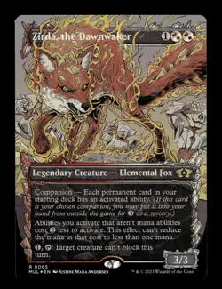 Zirda, the Dawnwaker 65 Foil R March of the Machine: Multiverse Legends - Image 1