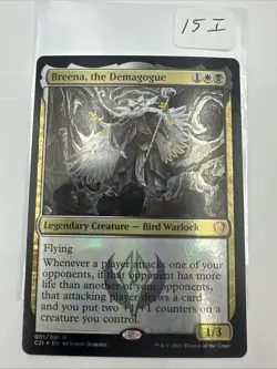 Breena, the Demagogue #1 *Foil* (LP) - Commander 2021 MTG - Image 2