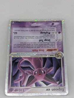 Espeon ex 102/115 Unseen Forces Holo Ultra Rare Pokemon TCG Nintendo LP - Image 4