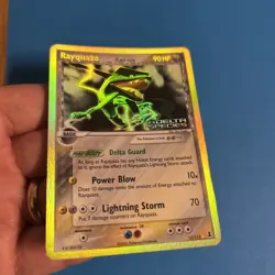 Pokemon TCG Rayquaza (Delta) EX Delta Species 13/113 Stamped Holo Rare - Image 2
