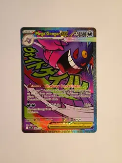 Pokemon TCG Mega Gengar EX 269/217 Holo English Psychic Full Art - Image 1