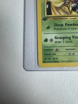 Koga’s Tangela 1st Edition Gym Challenge 81/132 WOTC Vintage Pokemon - Image 2