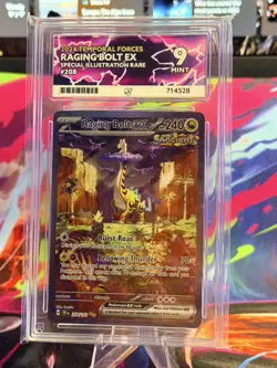 Pokemon TCG Raging Bolt ex 208/162 Temporal Forces ACE 9 - Image 1
