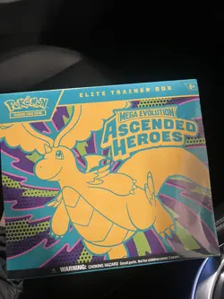 Pokemon Mega Evolution Ascended Heroes ETB Elite Trainer Box - Sealed In hand✅ - Image 1