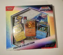 BRAND NEW POKEMON PRISMATIC EVOLUTIONS POSTER COLLECTION - FACTORY SEALED - Image 1