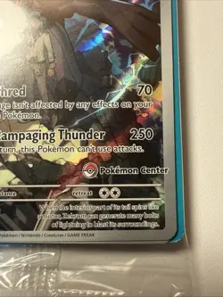 Pokemon Ascended Heroes N's Zekrom 031 Black Star Promo Pokemon Center Stamp - Image 2