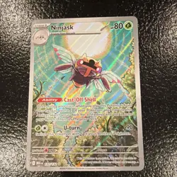 Pokemon Ninjask 137/132 Me01: Mega Evolution Illustration Rare Holo Stage 1 - Image 1