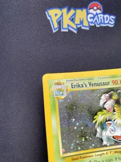 Pokemon TCG Erika's Venusaur Gym Challenge 4/132 Holo Rare HP. - Image 3