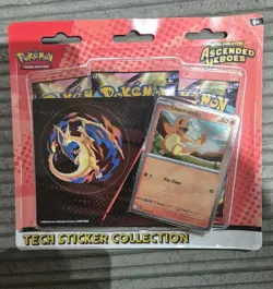 Pokemon TCG: Ascended Heroes - Tech Sticker Charmander - Sealed - Image 1