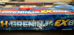 Pokemon Ash-Greninja-EX Box - DAMAGED - Back/Bottom center tear CONTENTS OKAY - Image 3