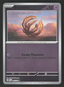 Bramblin 046/094 Reverse Holo Pokemon Phantasmal Flames - Image 1