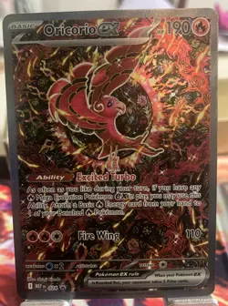 Oricorio EX 024 PROMO PHANTASMAL FLAMES UPC (NEAR MINT) Pokemon: Ready to Ship - Image 1
