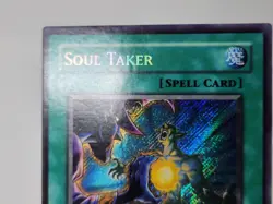 YuGiOh Soul Taker GLAS-EN092 Secret Rare 1st Edition MP - Image 3