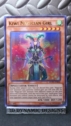 | Yugioh Kiwi Magician Girl MVP1-EN016 1st Ultra Rare Dark Side Of NM 🔥 | - Image 1