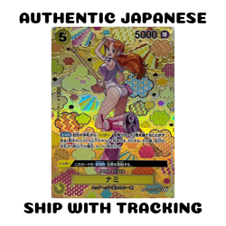 ONE PIECE TCG CARD GAME JAPANESE AUTHENTIC Nami OP09 OP08-106 SP AltArt Parallel - Image 1