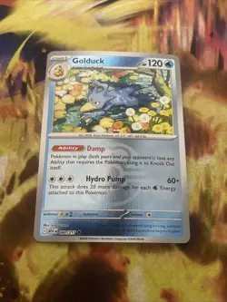 Golduck 040/217 Love Ball Reverse Holo Mega Evo Ascended Heroes Pokemon Card NM - Image 1