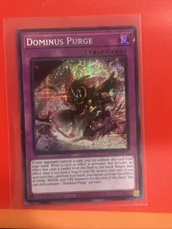 Yu-Gi-Oh! TCG Dominus Purge Prismatic Secret Rare Card 2025 Mega-Pack MP25-EN095 - Image 1