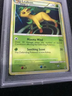 PSA MINT 9 - LEAFEON - 2011 Call of Legends Holo Foil Rare Pokemon Card - 13/95 - Image 4