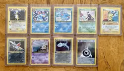 Pokemon NEO GENESIS 2000 WOTC Cards-1st Ed NM-Lot of 258/111 - Image 1