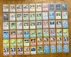 Pokemon NEO GENESIS 2000 WOTC Cards-1st Ed NM-Lot of 258/111 - Image 3