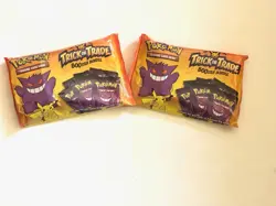 Pokemon NEW Trading Cards Trick Or Trade Booster Bundle (2) NEW Sealed Packages - Image 1