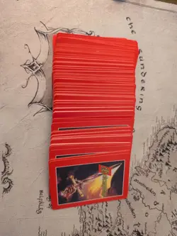 Redemption 1995 Card Game Lot Of 130 Cards - Image 1