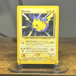Pokemon Card - Pikachu Neo Genesis 70/111 1st Edition MP - Image 1