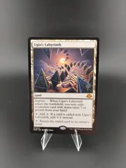 Magic the Gathering Ugin's Labyrinth Edge Of Eternities Stamped Promo - Image 1