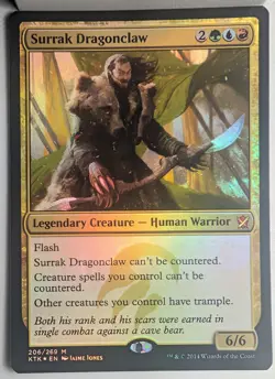 FOIL - Surrak Dragonclaw - Khans of Tarkir 206 - MTG - Magic the Gathering - Image 1