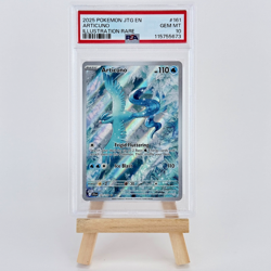 2025 POKEMON JTG EN-JOURNEY TOGETHER ILLUSTRATION RARE #161 ARTICUNO PSA 10 - Image 1