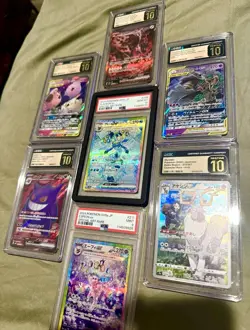 Graded Pokemon Card Lot (7 Cards) - Image 1