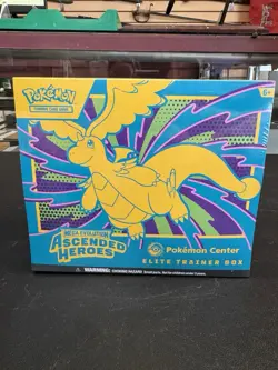 Pokemon Ascended Heroes TCG - Pokemon Center Exclusive ETB - Elite Trainer Box - Image 1