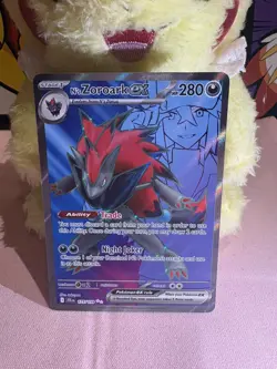 POKEMON TCG - N's Zoroark EX - Journey Together 175/159 - NM/M (FULL ART) - Image 1