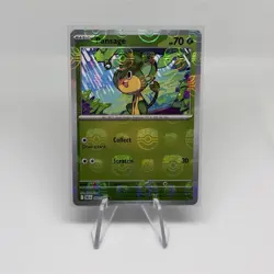 Pansage 004/086 Sv: Black Bolt Master Ball Reverse Holo Pokemon NM - Image 1