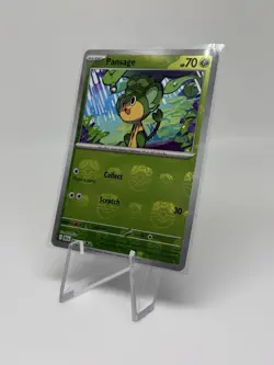 Pansage 004/086 Sv: Black Bolt Master Ball Reverse Holo Pokemon NM - Image 2