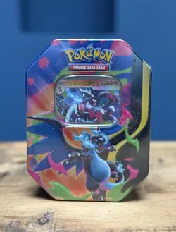Pokemon Mega Charizard X Ex Tin - New/Sealed - Same Day Dispatch 🔥🐉 - Image 1