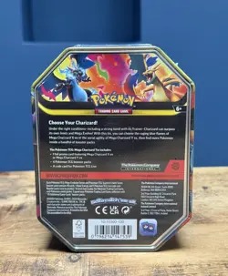 Pokemon Mega Charizard X Ex Tin - New/Sealed - Same Day Dispatch 🔥🐉 - Image 2