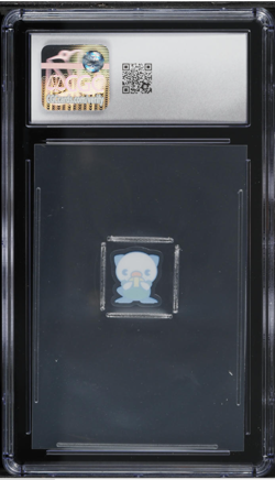 2019 Pokemon Center Flake Seals Fresh Water Campaign Oshawott CGC 9.5 MINT+ - Image 2